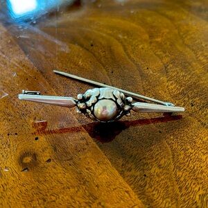 Georg Jensen vintage 925 sterling silver brooch